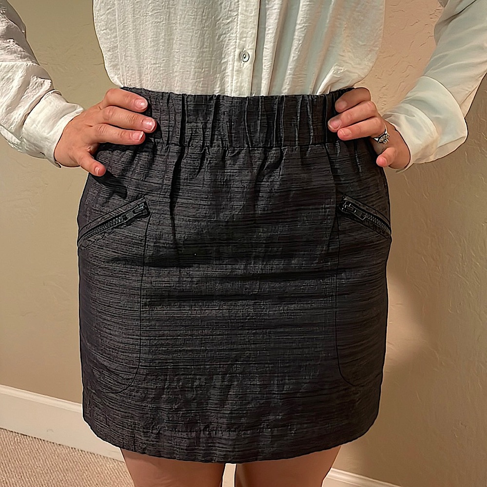 WALTER navy Heather skirt